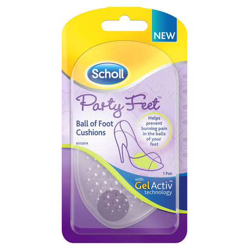 Scholl Party Feet Ball of Foot Cushion 1 pair