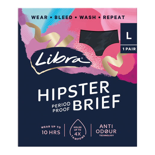 Libra Reusable Hipster Brief Large 1 pair