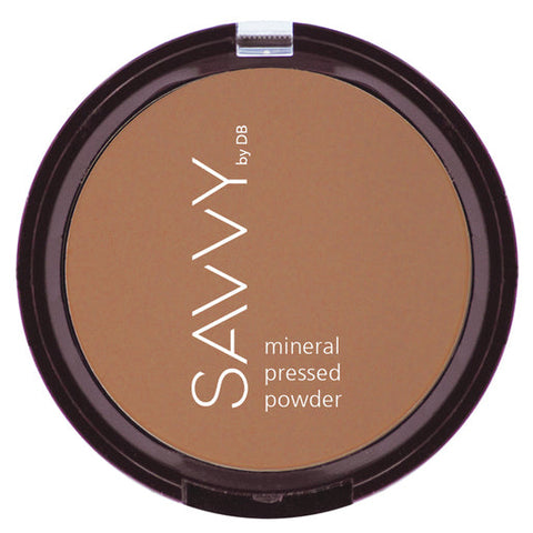 SAVVY by DB Mineral Pressed Powder Dark 10 g