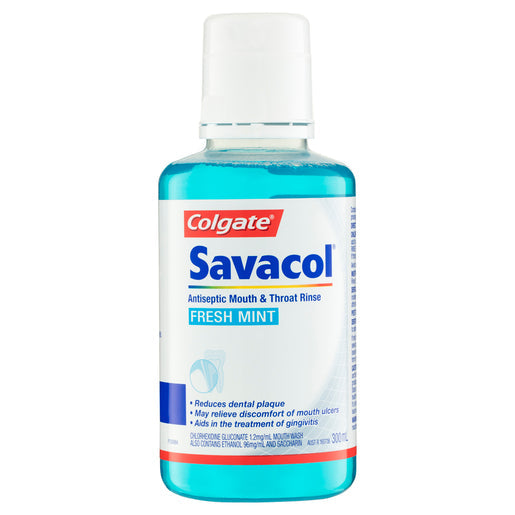 Colgate Savacol Mouthrinse Freshmint 300 ml