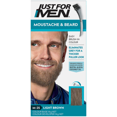 Just For Men Moustache & Beard Colour Light Brown 40 ml