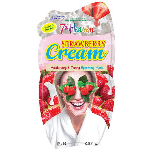 7th Heaven Strawberry Cream Hydrating Mask 15 ml