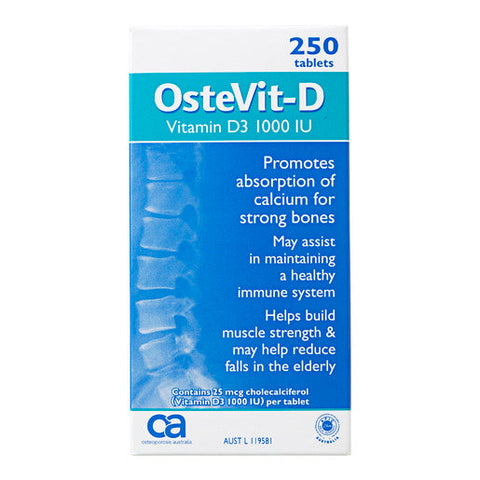 Ostevit D Vitamin D3 1000IU 250 tablets