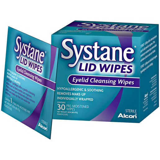 Systane Lid Wipes Eyelid Cleansing Wipes 30 wipes