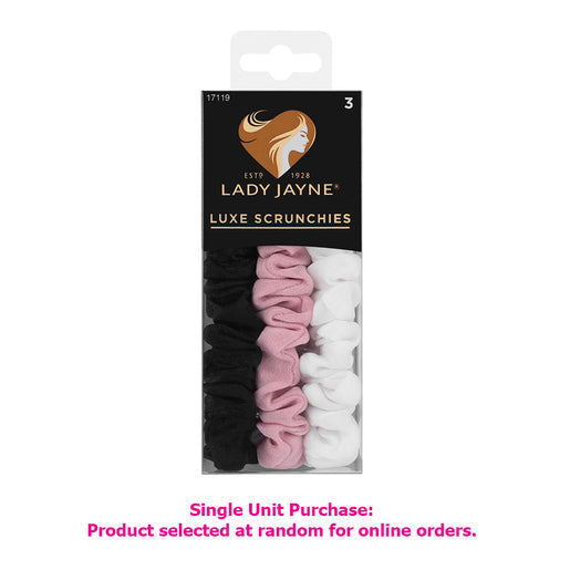 Lady Jayne Luxe Scrunchies Small 3 pack