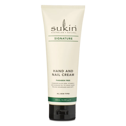 Sukin Hand & Nail Cream Tube 125 ml