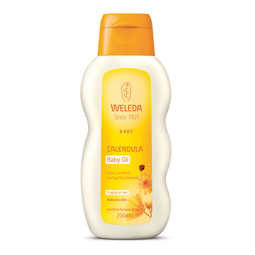 Weleda Calendula Baby Oil Fragrance Free 200 ml