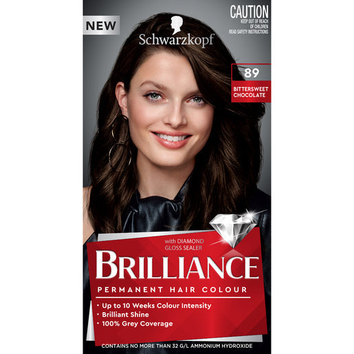 Schwarzkopf Brilliance 89 Bitter Sweet Chocolate 1 kit