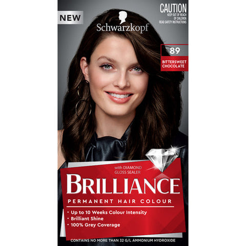 Schwarzkopf Brilliance 89 Bitter Sweet Chocolate 1 kit