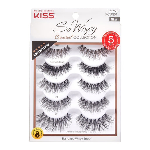 Kiss So Wispy Lash Collection 5 pairs