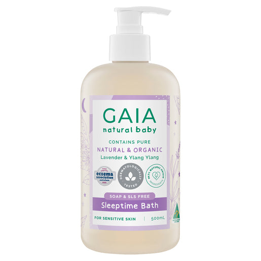 GAIA Natural Baby Sleeptime Bath Wash 500 ml