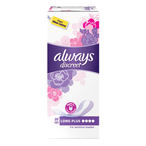 Always Discreet Liner Long Plus 20 pack