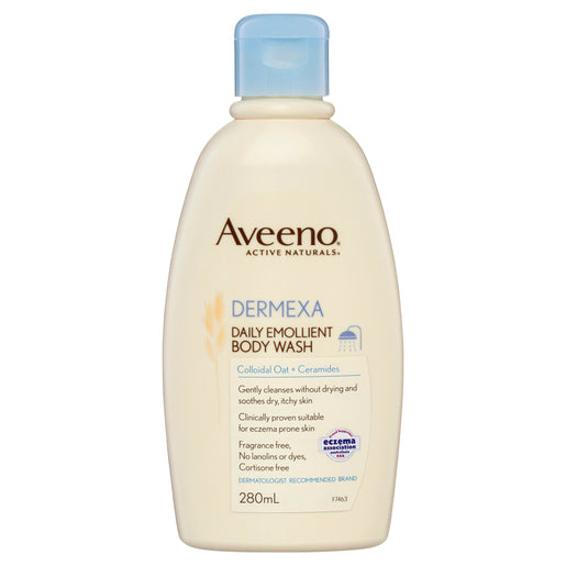 Aveeno Dermexa Daily Emollient Body Wash 280 ml