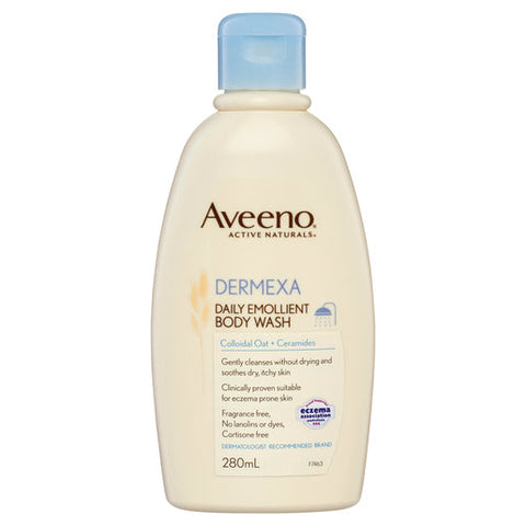 Aveeno Dermexa Daily Emollient Body Wash 280 ml