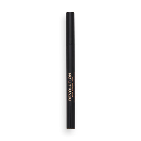 Revolution Hair Stroke Brow Pen Medium Brown 0.5ml