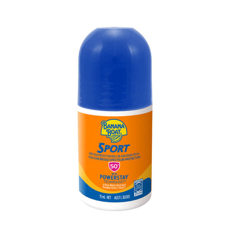 Banana Boat Sport Roll On Sunscreen SPF50+ 75 ml