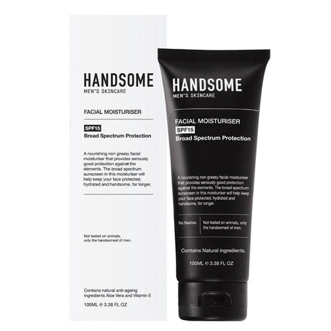 HANDSOME Facial Moisturiser SPF15 100 ml