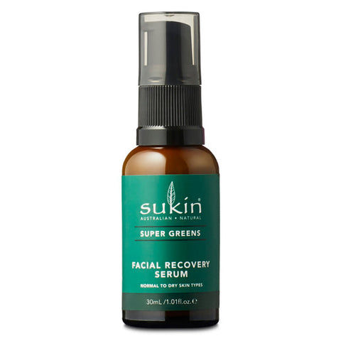 Sukin Super Greens Facial Recovery Serum 30 ml