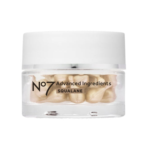 No7 Advanced Ingredients SQUALANE Facial Capsules 30 pack