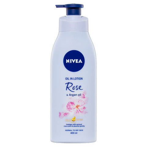 NIVEA Body Oil in Lotion Rose Argon Oil 400 ml