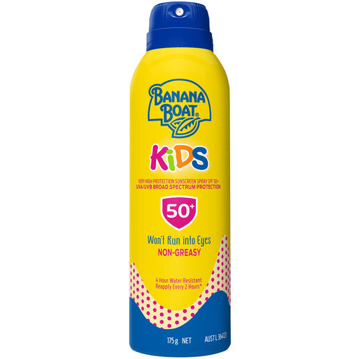 Banana Boat Kids Clear Sunscreen Spray SPF50+ 175 g