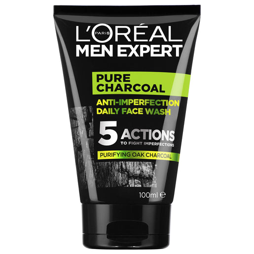 L'Oréal Paris Men Expert Pure Charcoal Anti-Imperfections Daily Face Wash 100 ml