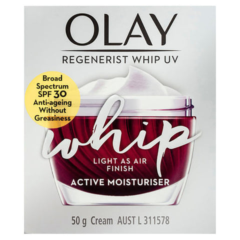 Olay Regenerist Whip UV Active Moisturiser SPF 30 50 g