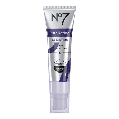 No7 Pure Retinol 0.3% Night Concentrate 30 ml