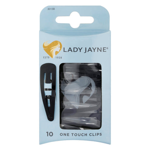 Oneup Clips Lady Jayne One Touch Clips, Black 10 pack – OzChemist Australia