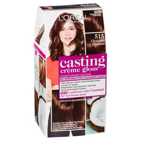 L'Oréal Paris Casting Crème Gloss 515 Chocolate Chestnut 1 pack