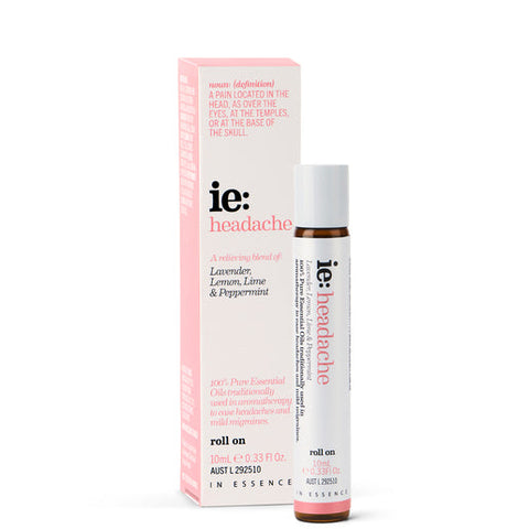 In Essence ie: Headache Roll On 10 ml