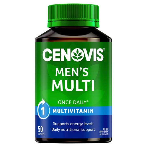 Cenovis Men's Multivitamin for Energy - Multi Vitamin 50 capsules