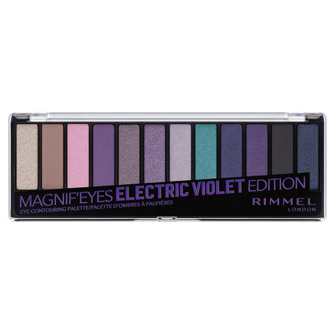Rimmel London Magnif'Eyes Electric Violet Edition Eyeshadow Palette 14 g