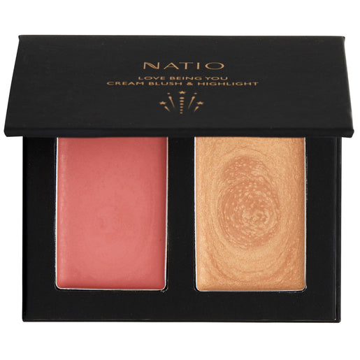 Natio Love Being You Cream Blush & Highlight 12g