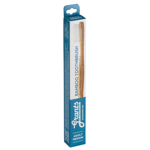 Grants Bamboo Toothbrush Adult Medium 1 ea