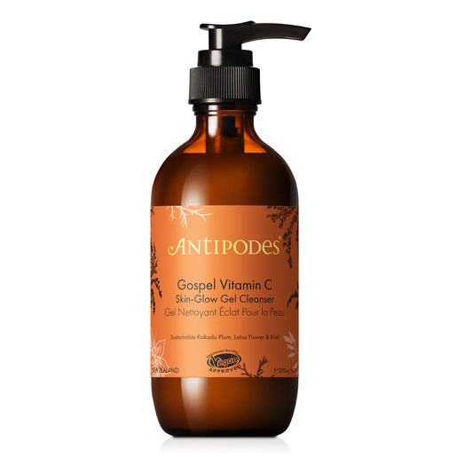 Antipodes Gospel Vitamin C Skin Glow Gel Cleanser 200 ml
