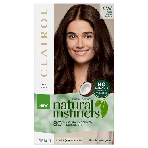 Clairol Natural Instincts 4W Dark Warm Brown 1 pack