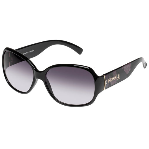 Fiorelli Catwalk Sonnette Black Women's Sunglasses 1 pair