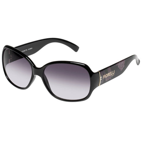 Fiorelli Catwalk Sonnette Black Women's Sunglasses 1 pair