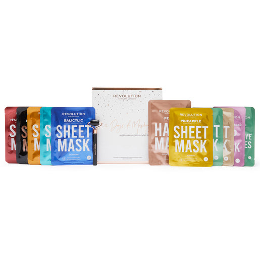 Revolution Skincare 12 Days of Masking Advent Calendar Set 12 piece