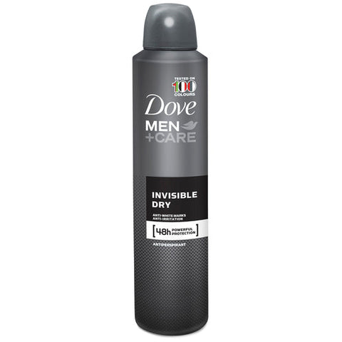 Dove Men Antiperspirant Aerosol Deodorant Invisible Dry 254 ml