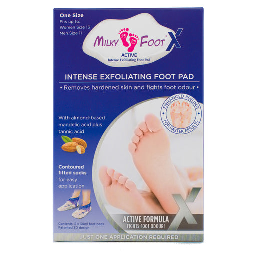 Milky Foot Active Exfoliating Foot Pads 1 pair