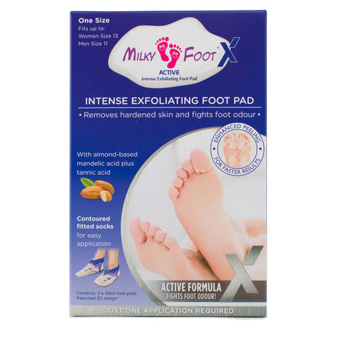 Milky Foot Active Exfoliating Foot Pads 1 pair