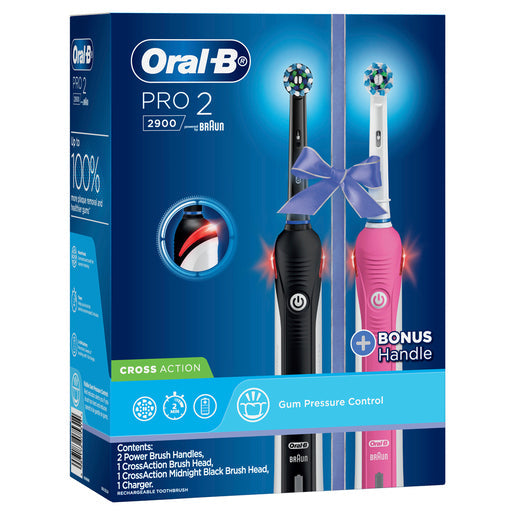 Oral-B Pro 2 Dual Handle Him & Her 1 pack