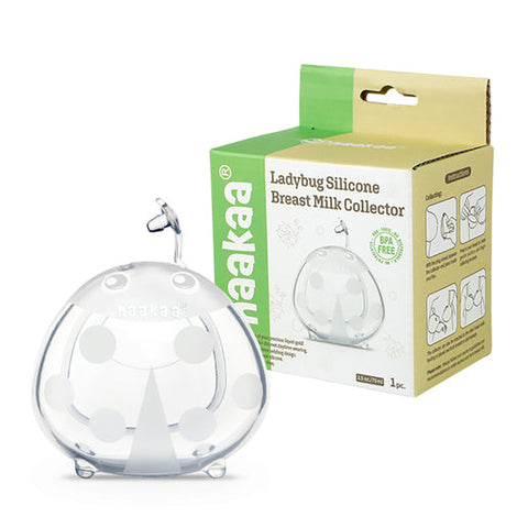HAAKAA Ladybug Silicone Breast Milk Collector 75ml 1 ea