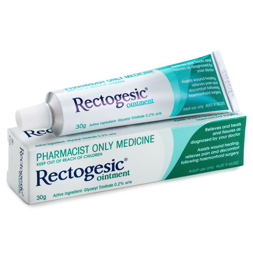 RECTOGESIC Ointment 30 g – Oz Chemist Australia