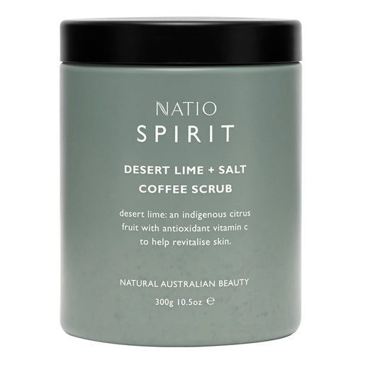 Natio Spirit Desert Lime + Salt Coffee Scrub 300 g