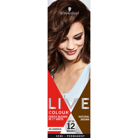 Schwarzkopf LIVE Colour Natural Brown 75 ml