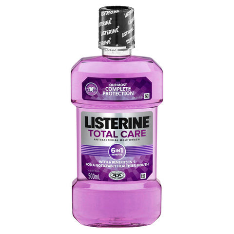 Listerine Total Care Antibacterial Mouthwash 500 ml