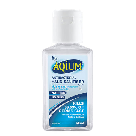 Ego Aqium Antibacterial Hand Sanitiser 60 ml